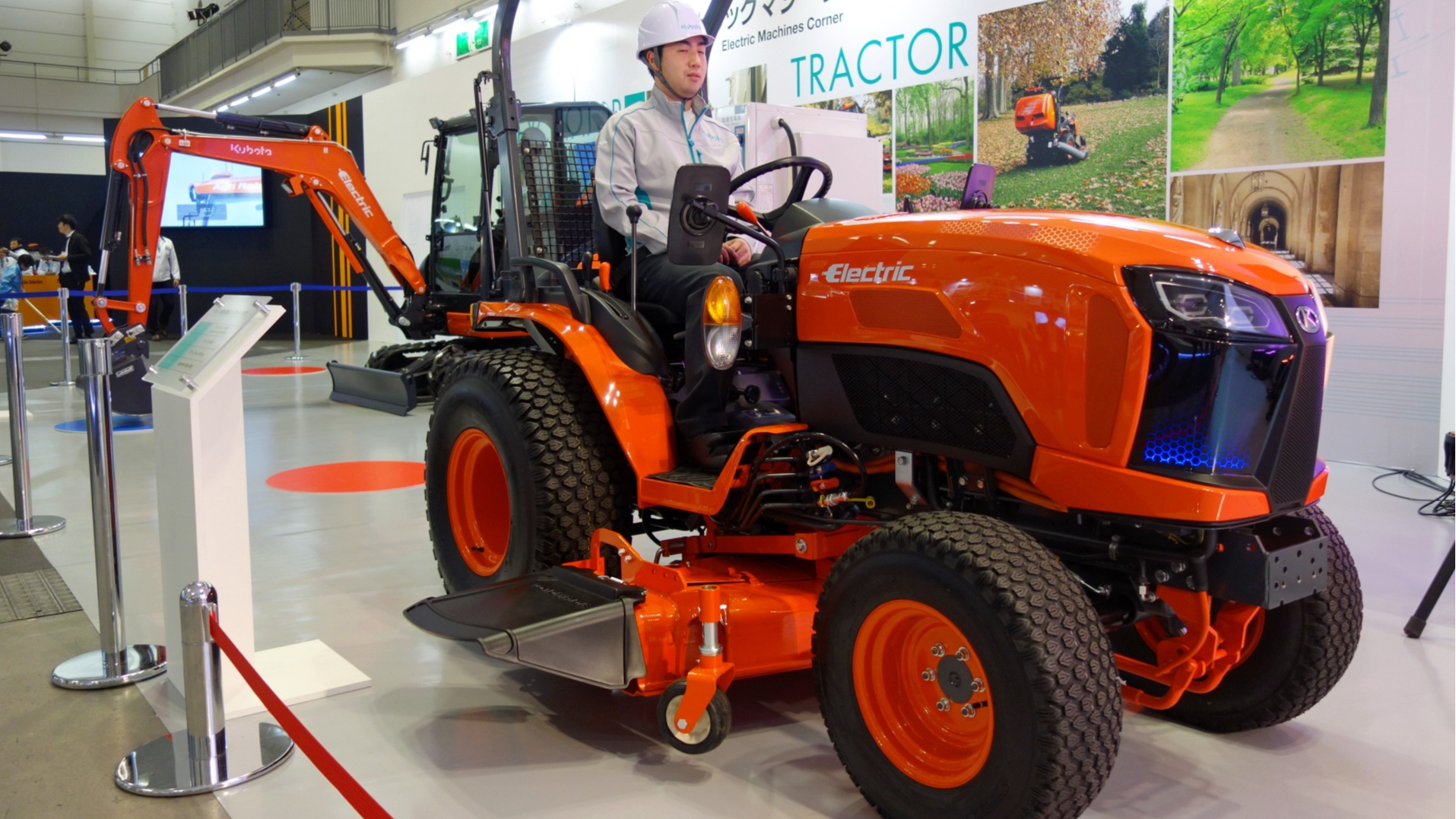 Kubota aims to cut tractor and excavator emissions 30% by
