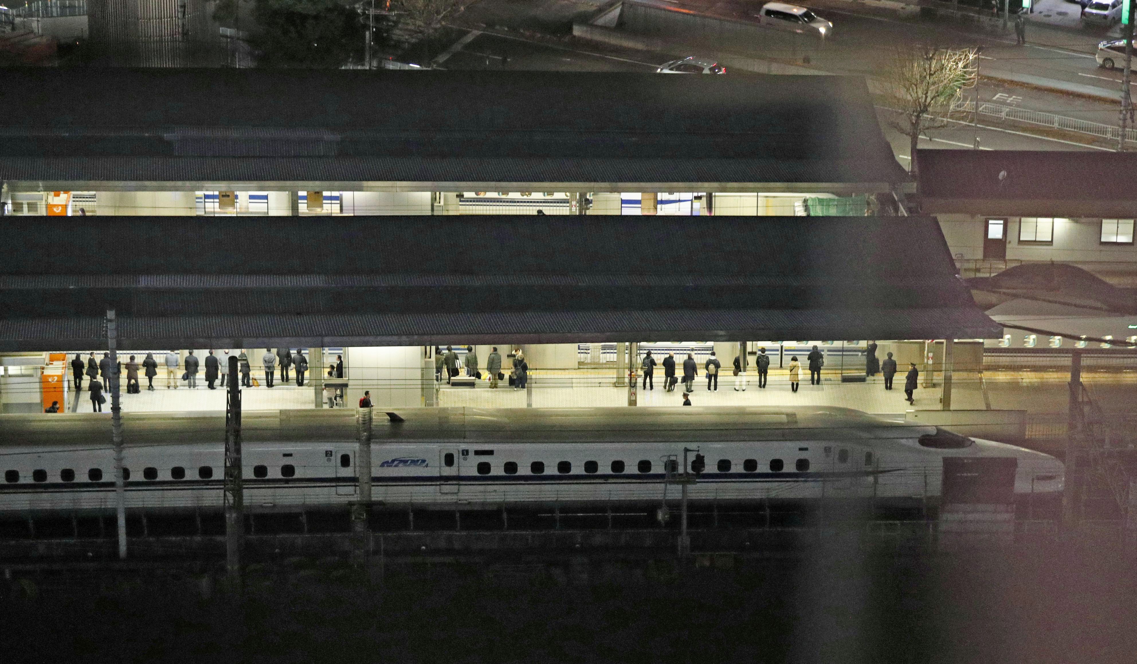 Crack on undercarriage dents bullet train's safety record