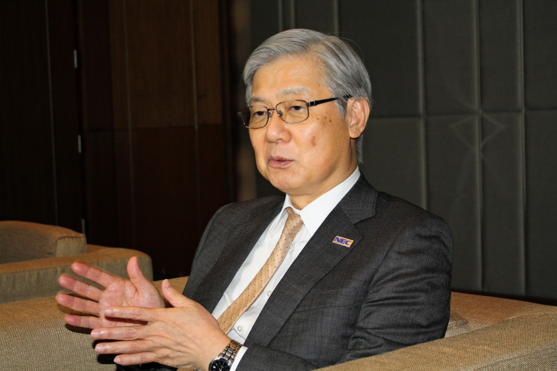 NEWS - なのか 20180214_NEC-CEO-niino.jpg